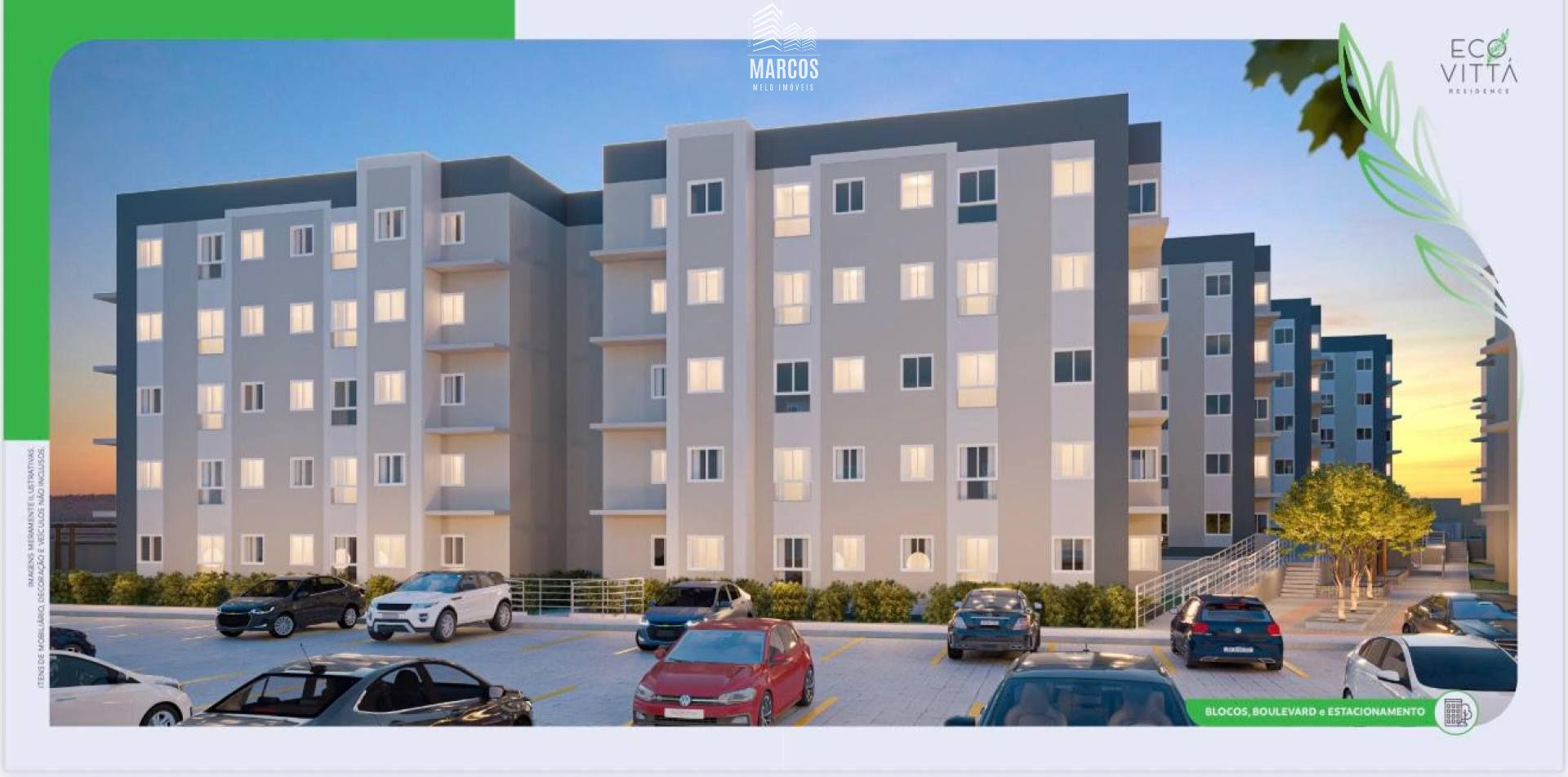 Eco Vittá - Apartamento Para Vender com 2 quartos no bairro Santa Amélia em Maceió