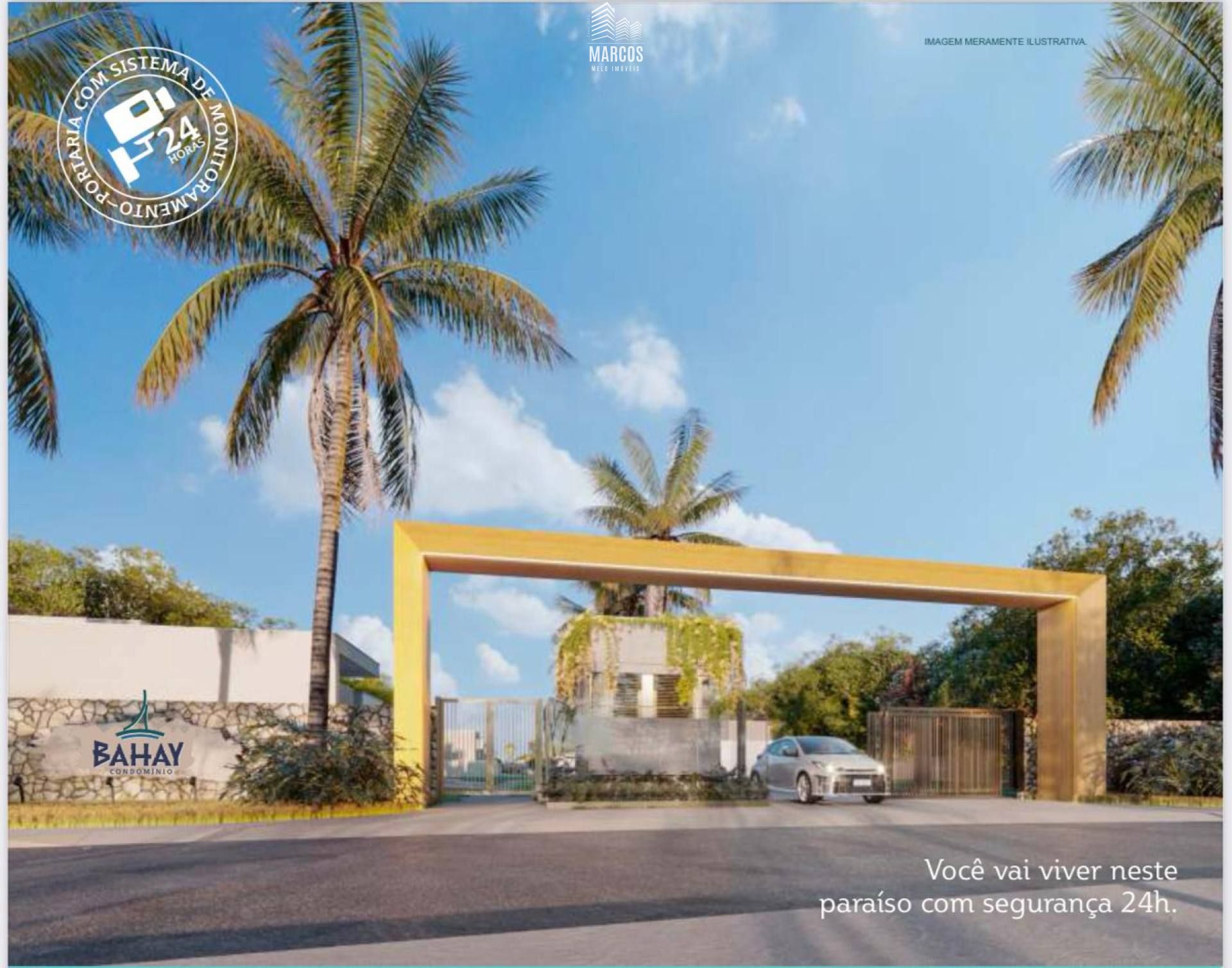 Condomínio Bahay -  Lote / Terreno de Condomínio Para Vender no bairro Frances em Marechal Deodoro