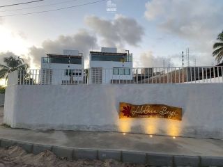Terreno com 2 Casas Independentes - Casas Para Vender com 3 quartos 2 suítes no bairro são Miguel dos Milagres em São Miguel Dos Milagres