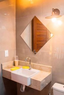 Terreno com 2 Casas Independentes - Casas Para Vender com 3 quartos 2 suítes no bairro são Miguel dos Milagres em São Miguel Dos Milagres
