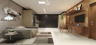 Wish Residence - Apartamento Para Vender com 1 quartos no bairro Jatiúca em Maceió