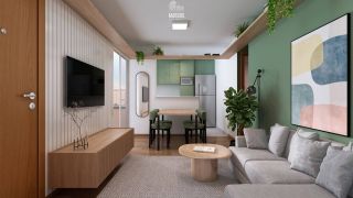 Residencial Mata das Carnaúbas - Apartamento Para Vender com 2 quartos no bairro Tabuleiro dos Martins em Maceió