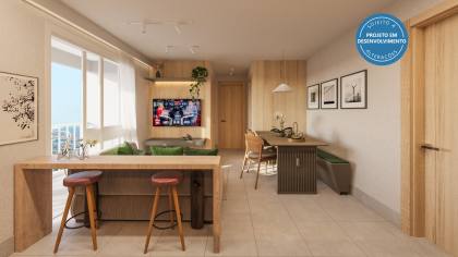 Reserva Aldeprime - Apartamento Para Vender com 2 quartos 1 suítes no bairro Antares em Maceió