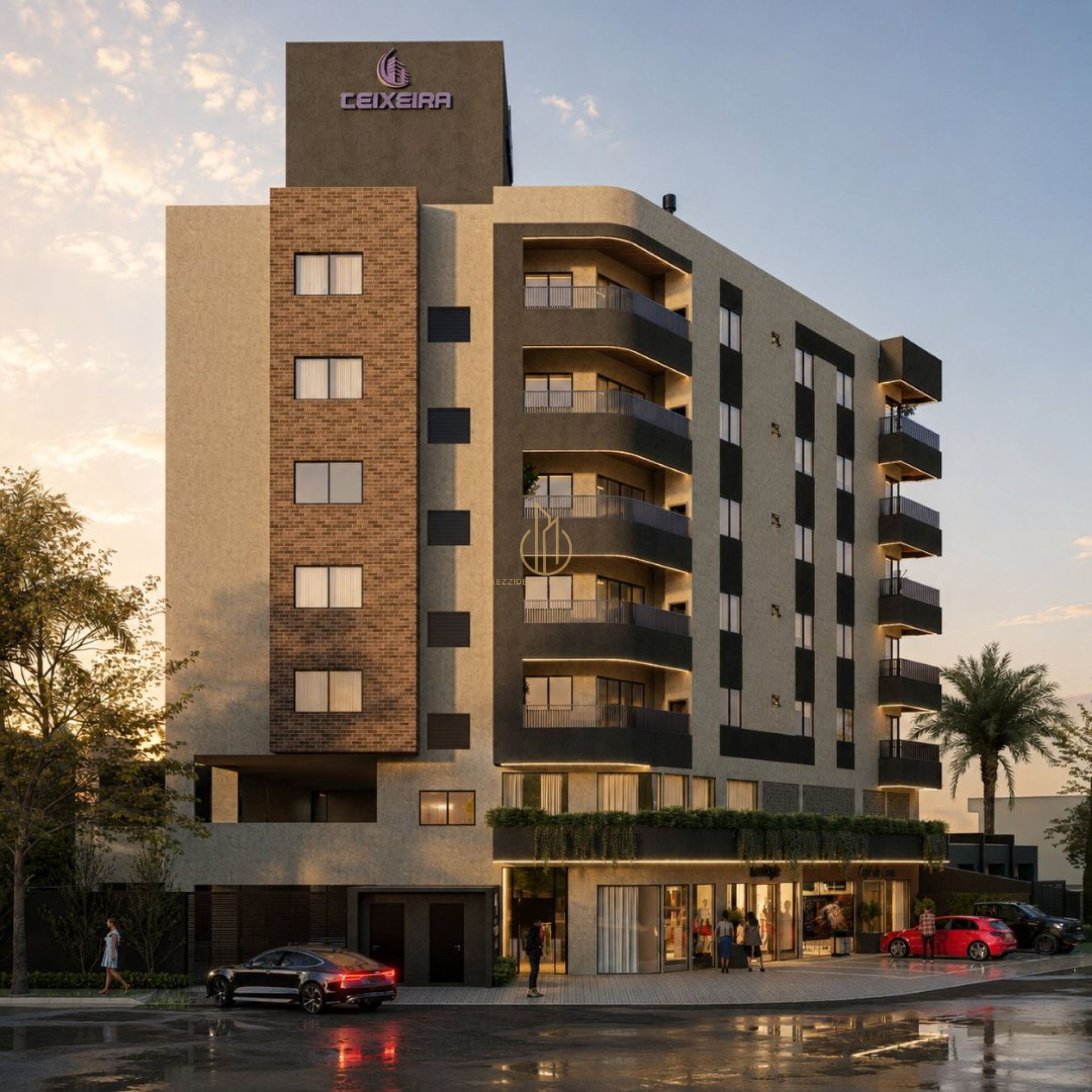 Apartamento 1 ou 2 quartos no Saguaçu