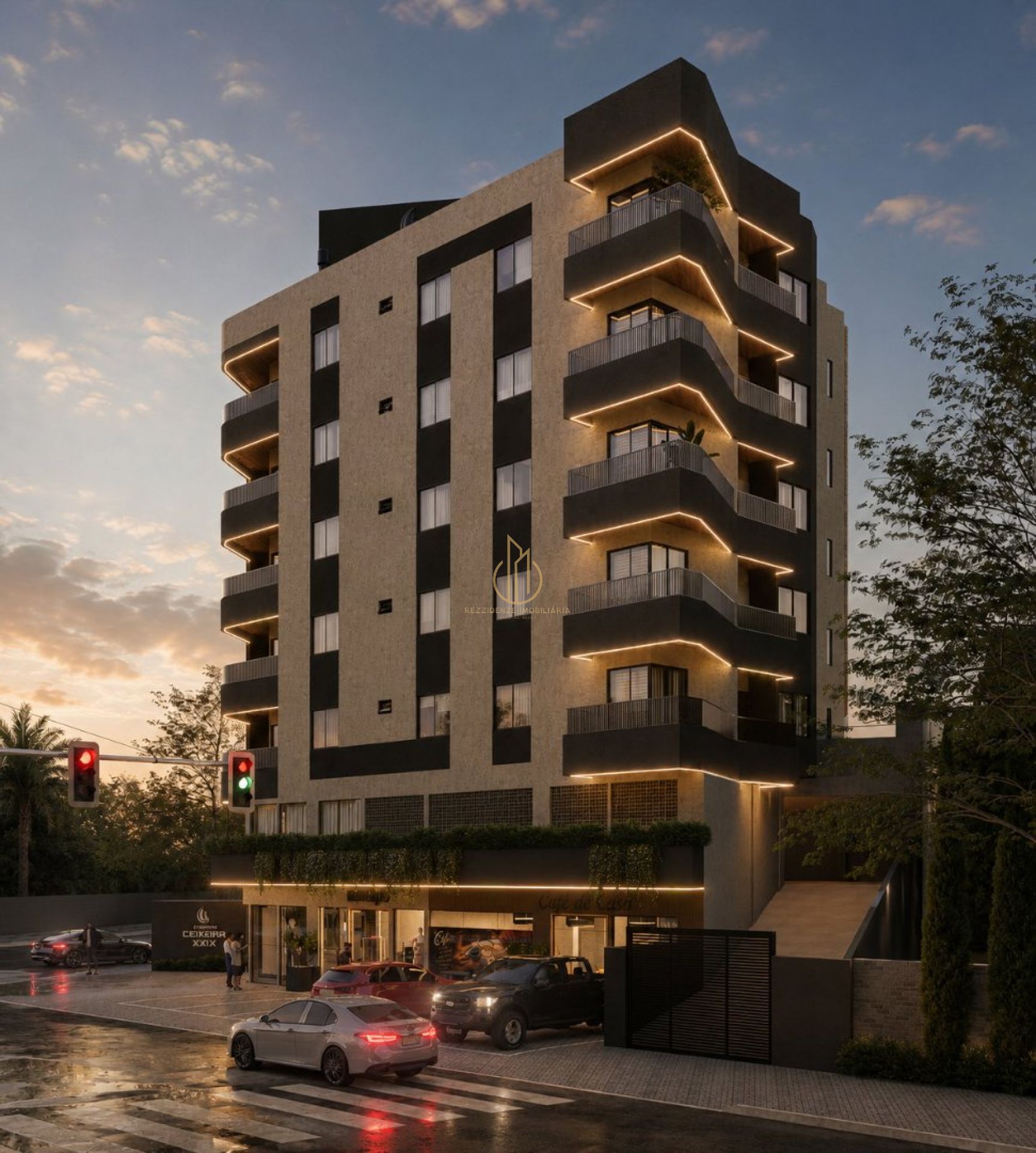 Apartamento 1 ou 2 quartos no Saguaçu
