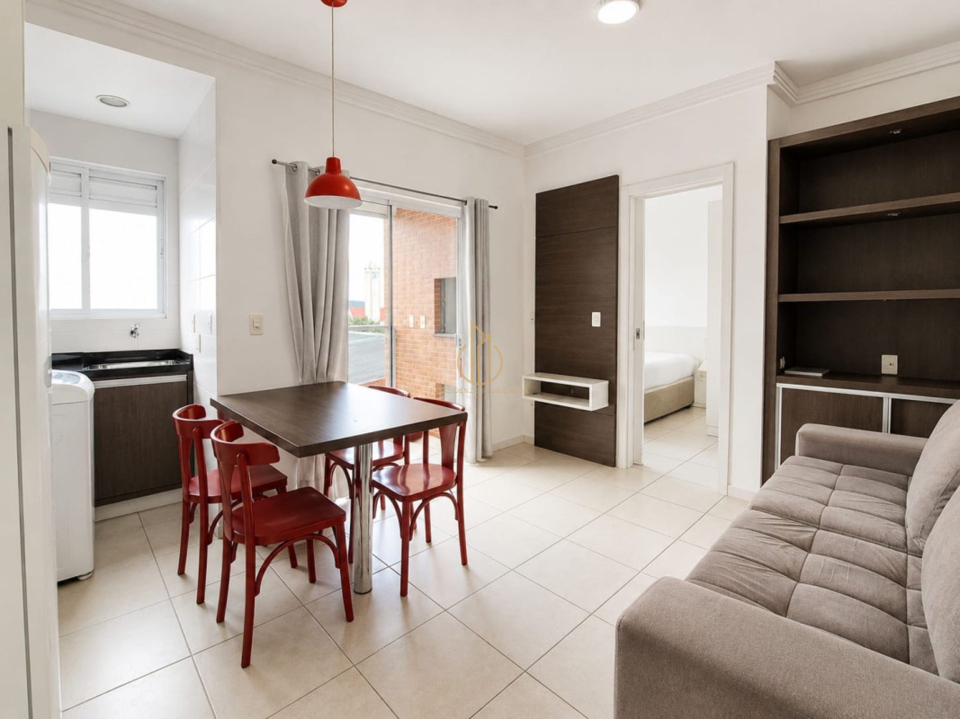 Apartamento mobiliado 1 suíte no Bucarein