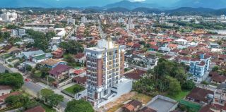 Apartamento com 2 quartos a venda no bairro Costa e Silva Joinville SC