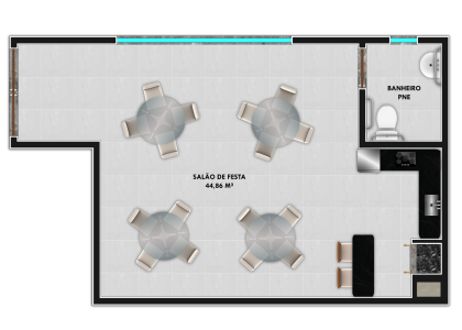 Apartamento 2 quartos no Itaum