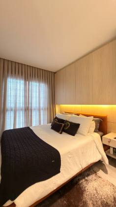 Apartamento mobiliado 2 suítes no Atiradores