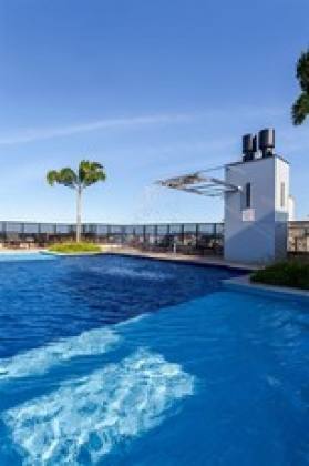 Apartamento mobiliado 2 suítes no Atiradores