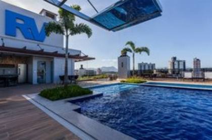 Apartamento mobiliado 2 suítes no Atiradores