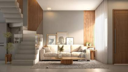 Sobrado geminado 3 quartos no Iririú