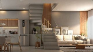 Sobrado geminado com 3 quartos a venda no bairro Iririú Joinville SC