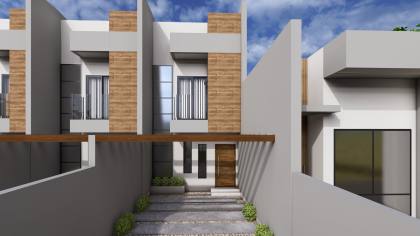 Sobrado geminado 2 suítes no Boa Vista