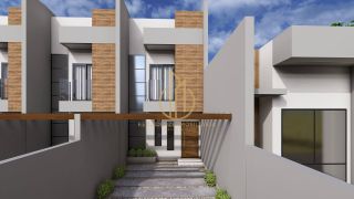 Sobrado geminado com 2 suítes a venda no bairro Boa Vista Joinville SC