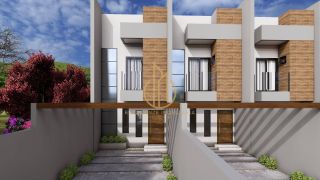 Sobrado geminado com 2 suítes a venda no bairro Boa Vista Joinville SC