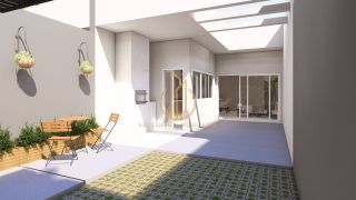 Casa geminada planta baixa com 3 quartos a venda no bairro Boa Vista Joinville SC