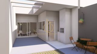 Casa geminada planta baixa com 3 quartos a venda no bairro Boa Vista Joinville SC