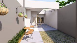 Casa geminada planta baixa com 3 quartos a venda no bairro Boa Vista Joinville SC