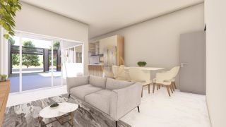 Casa geminada planta baixa com 3 quartos a venda no bairro Boa Vista Joinville SC