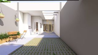 Casa geminada planta baixa com 3 quartos a venda no bairro Boa Vista Joinville SC