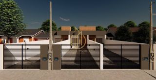 Casa geminada planta baixa 2 quartos em Pirabeiraba Joinville SC