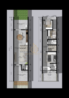 Sobrado geminado 3 quartos no Bom Retiro