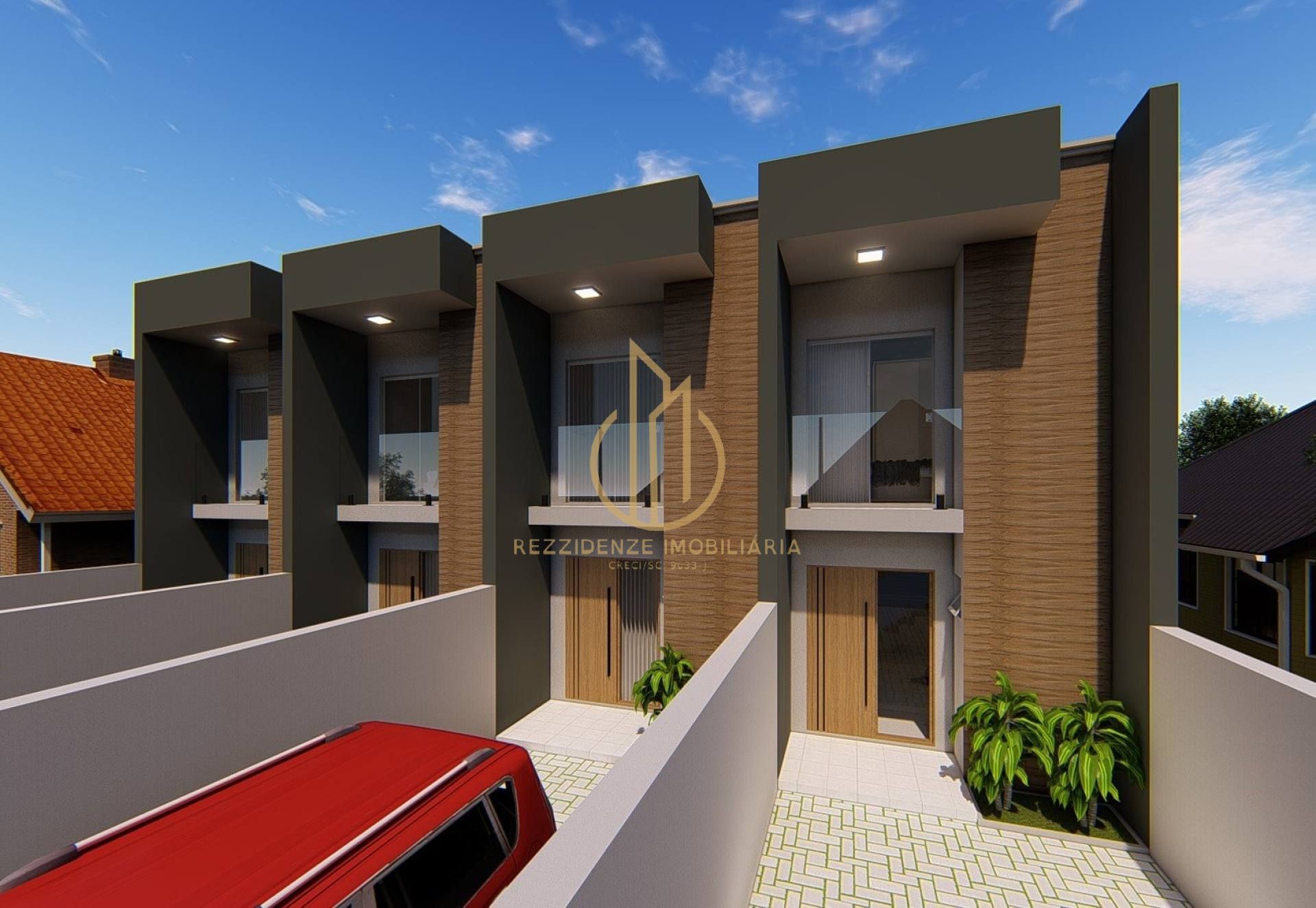 Sobrado geminado 2 suítes no Iririú