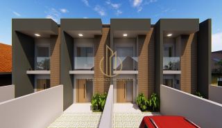 Sobrado geminado 2 suítes no Iririú