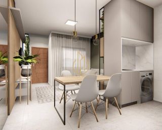 Casa geminada planta baixa 2 quartos no Floresta