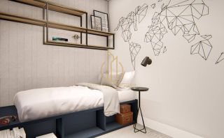 Casa geminada planta baixa 2 quartos no Floresta