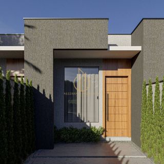 Casa geminada planta baixa 2 quartos no Comasa