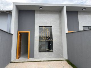 Casa geminada planta baixa 2 quartos no Aventureiro