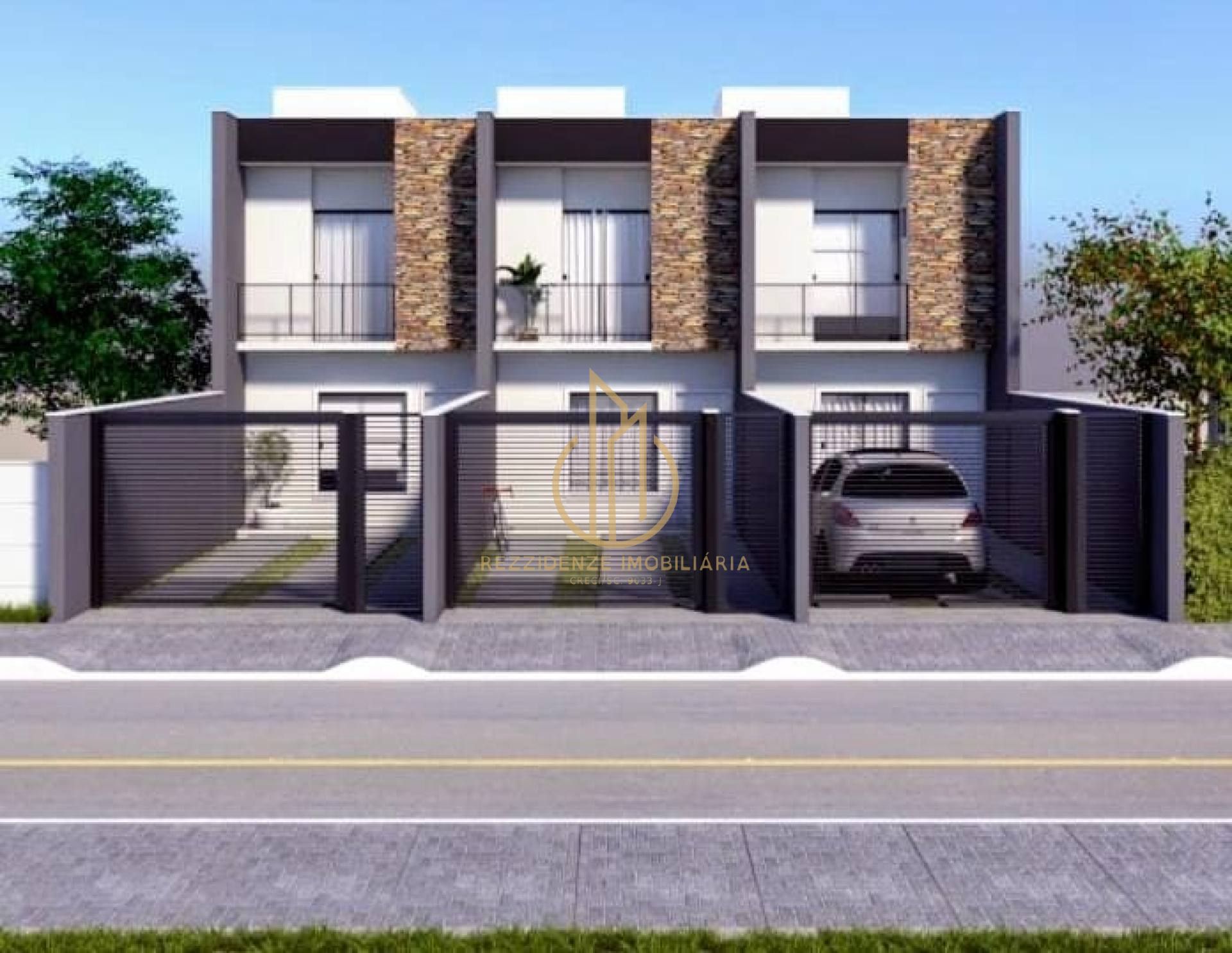 Sobrado geminado 2 suítes no Aventureiro