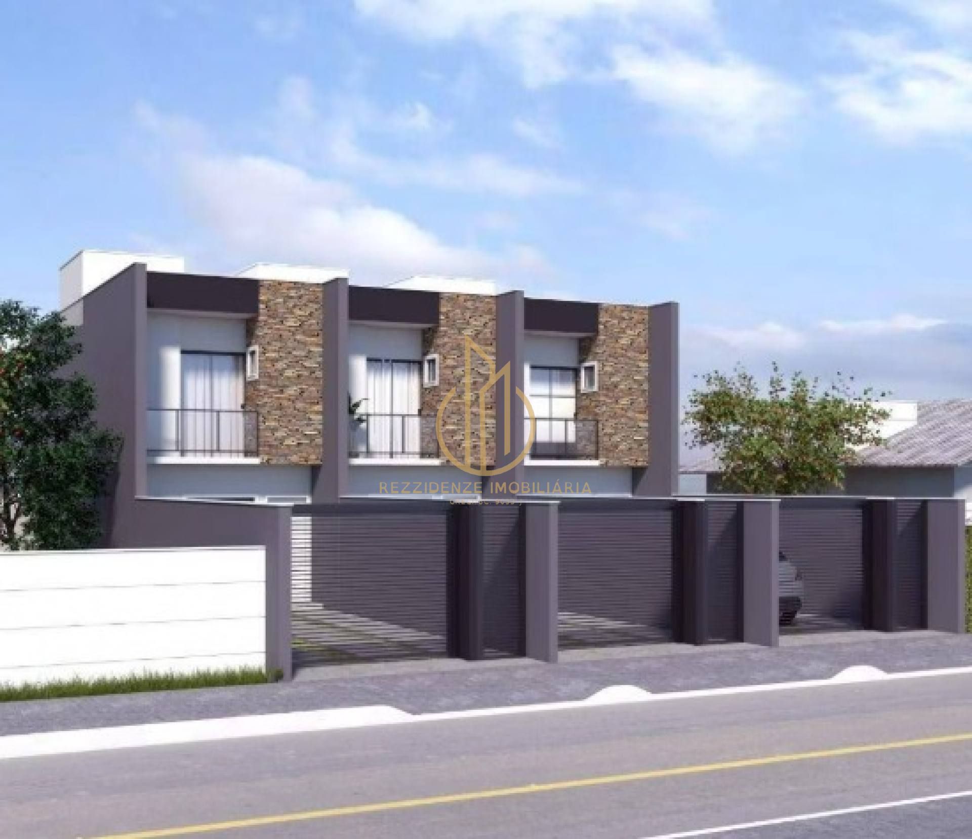 Sobrado geminado 2 suítes no Aventureiro