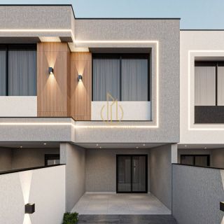 Sobrado geminado 2 suítes no Santo Antônio