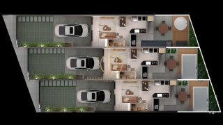 Sobrado geminado 3 quartos no Bom Retiro