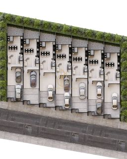 Sobrado geminado 3 quartos no América