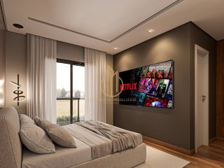 Sobrado geminado 3 quartos no América