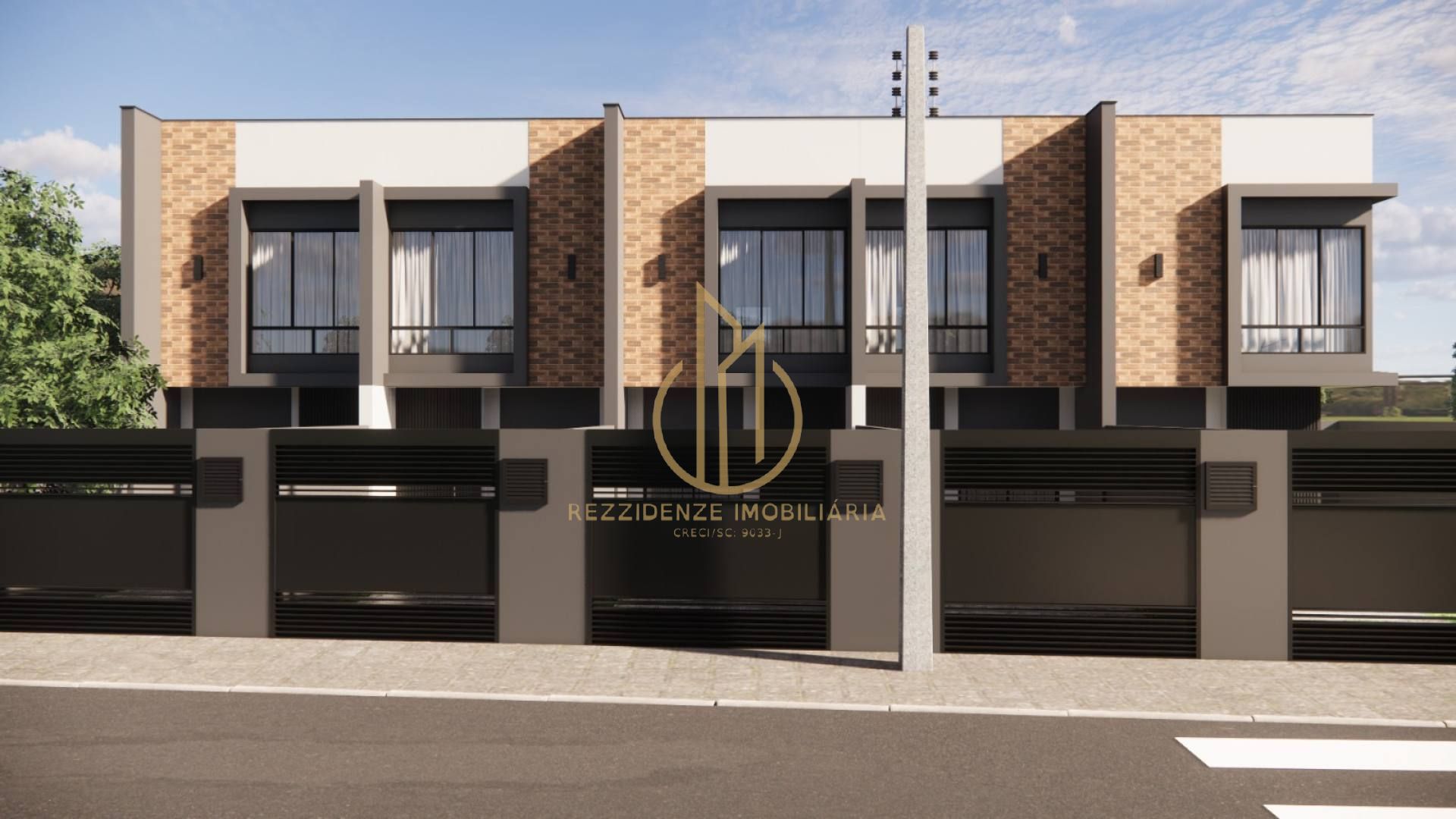 Sobrado geminado 2 quartos no Paranaguamirim