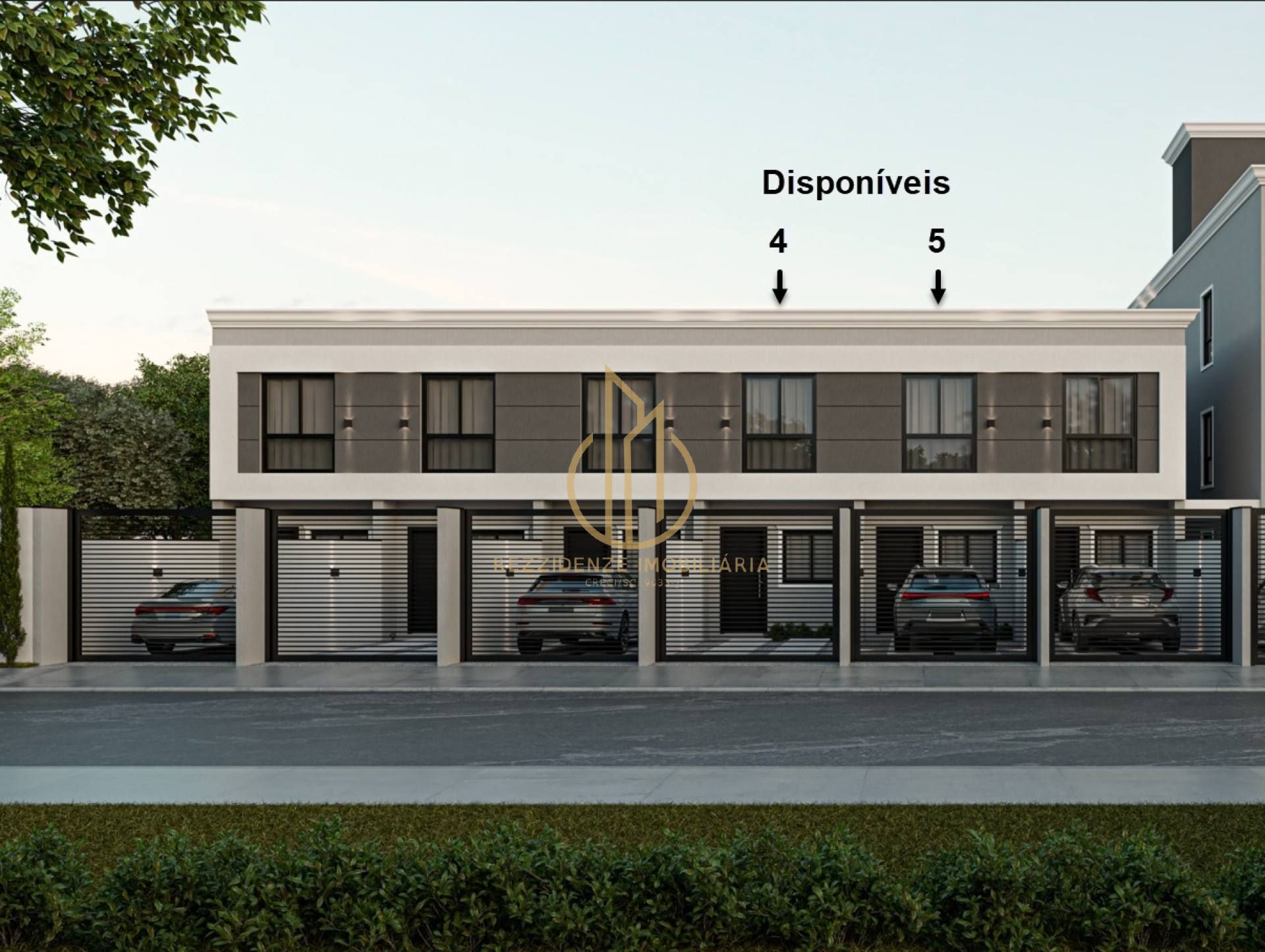 Sobrado geminado 2 quartos no Iririú