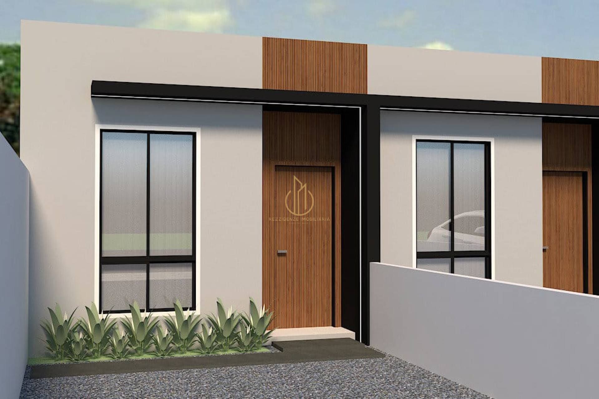 Casa geminada planta baixa 3 quartos no Aventureiro