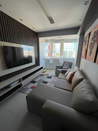 Condomínio Monticello - AP com 3/4 sendo 2 suites (lado da sombra)