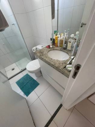 Condomínio Monticello - AP com 3/4 sendo 2 suites (lado da sombra)