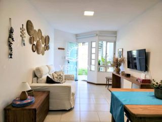 Apartamento térreo 2 Suítes pé na areia à venda em Itacimirim Bahia