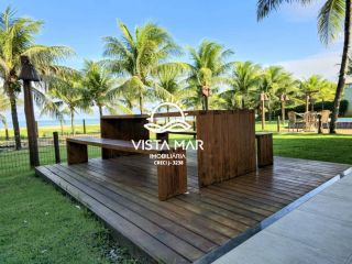 Apartamento Térreo 3 Suítes frente mar total em Itacimirim Bahia
