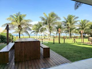 Apartamento Térreo 3 Suítes frente mar total em Itacimirim Bahia