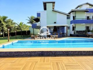 Apartamento Térreo 3 Suítes frente mar total em Itacimirim Bahia