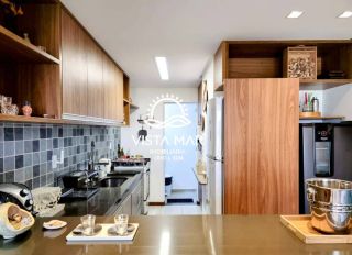 Apartamento Térreo 3 Suítes frente mar total em Itacimirim Bahia