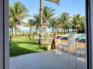 Apartamento Térreo 3 Suítes frente mar total em Itacimirim Bahia